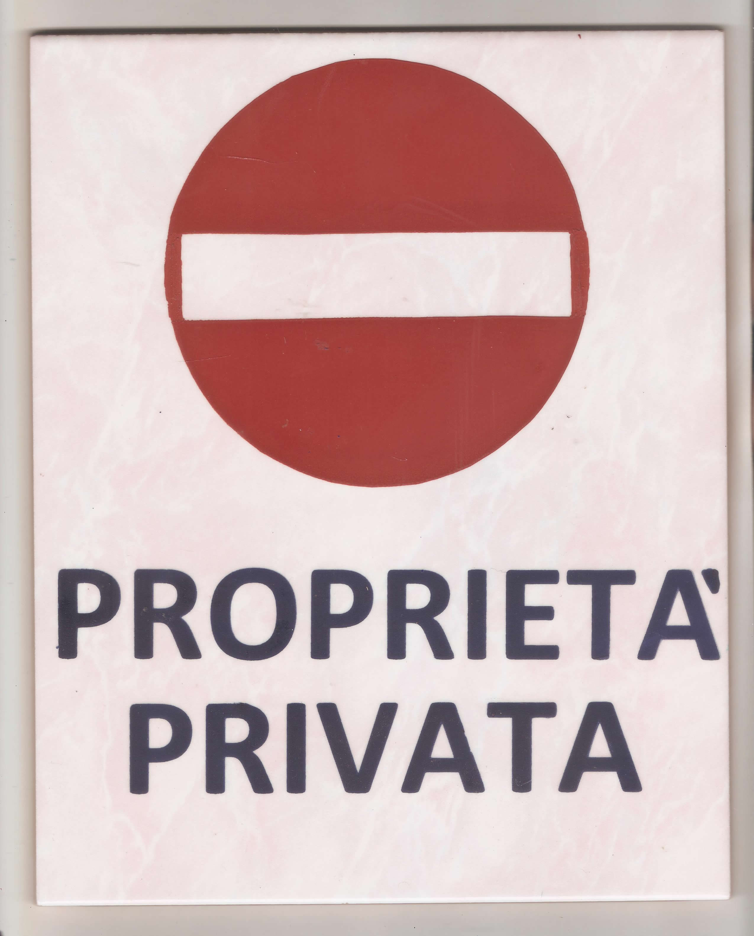 proprietà privata